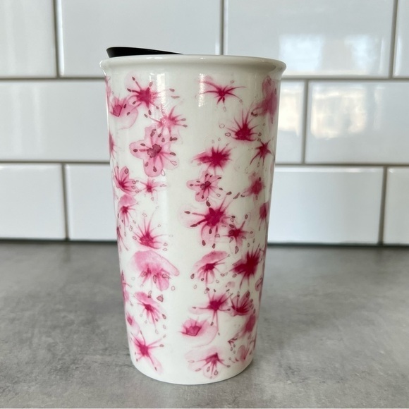 🆕 Starbucks Cherry Blossom Washington, D.C. Double Wall Traveler, 12 fl oz - Picture 4 of 10
